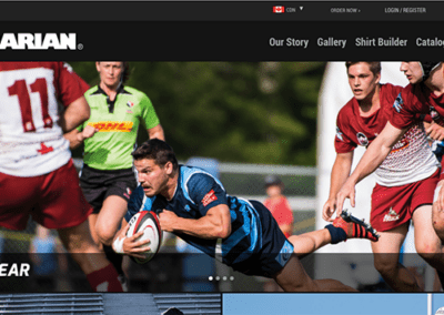 Barbarian Sports Wear Website Design & Development