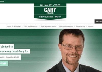 Gary Strange Website Development