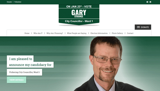 Gary Strange - website development