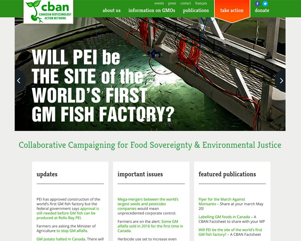 CBAN Website Development