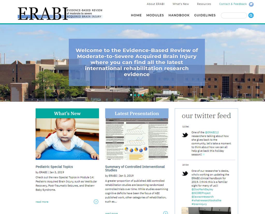 ERABI - Evidence-Based Review of moderate to severe Acquired Brain Injury