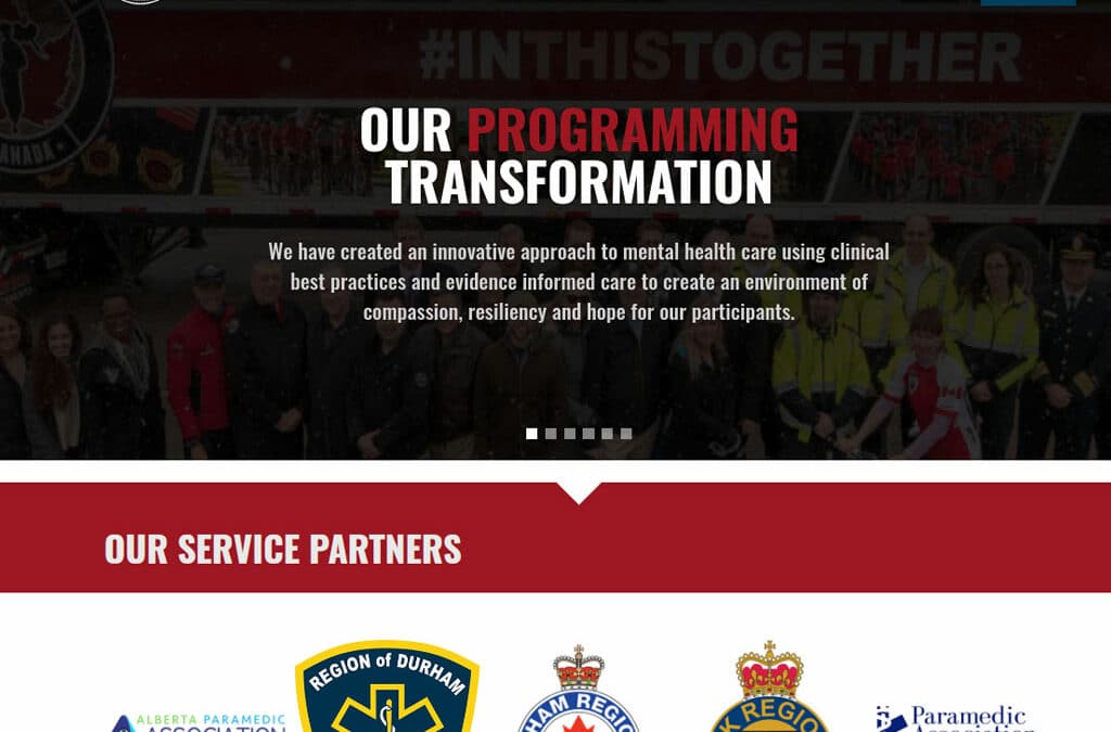 Wounded Warriors Canada Website Re-Design