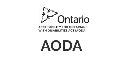 Accessibility for Ontarians with Disabilities Act (AODA) logo type image